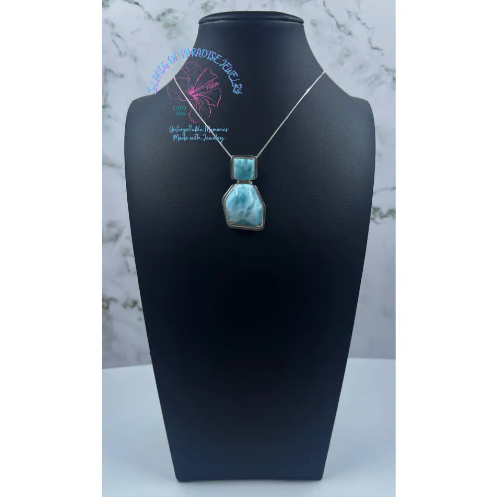 Larimar Pendant Geo