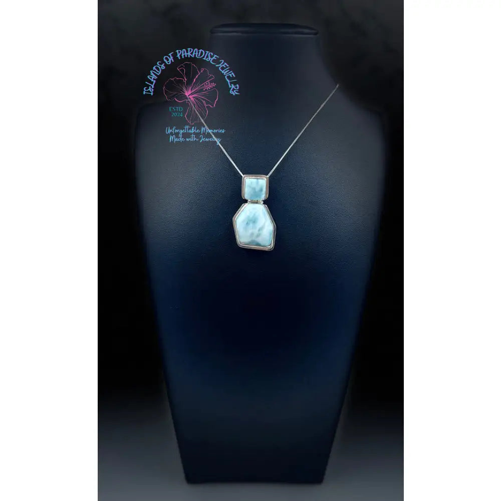 Larimar Pendant Geo