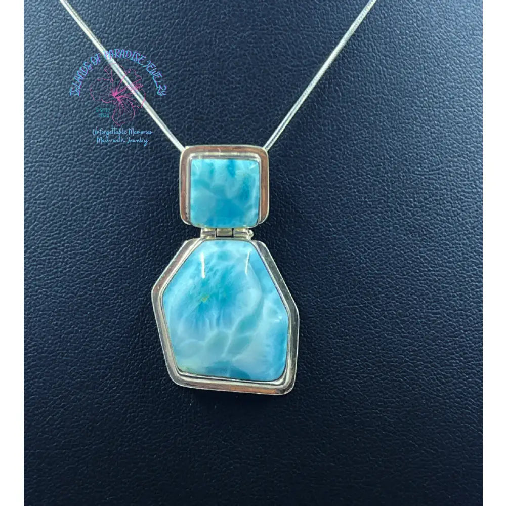 Larimar Pendant Geo
