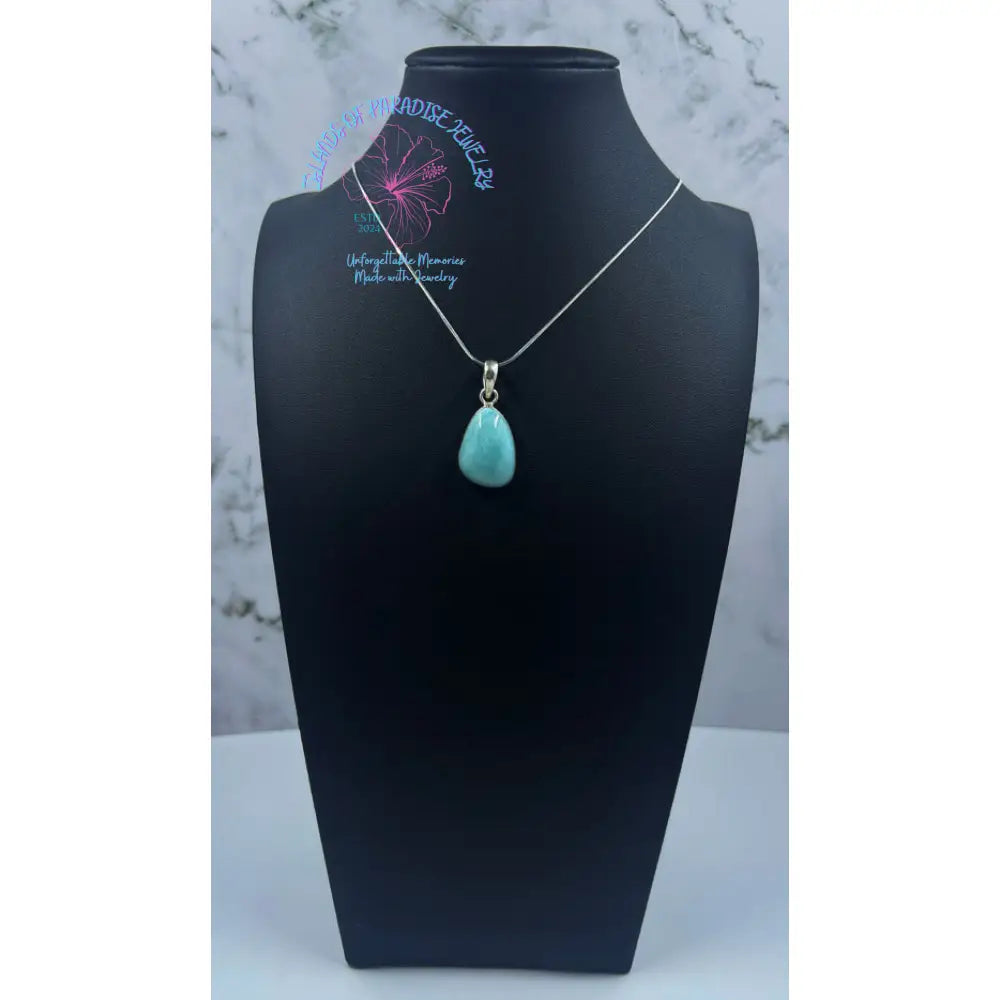 Larimar Pendant Jenna