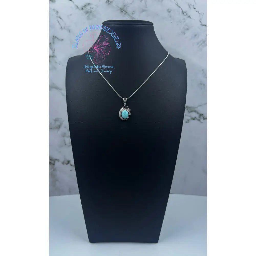 Larimar Pendant Lana