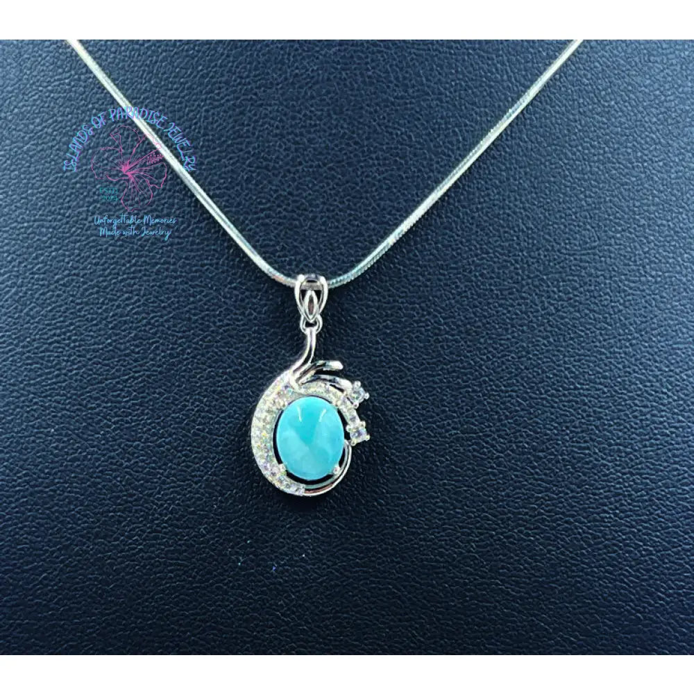 Larimar Pendant Lana