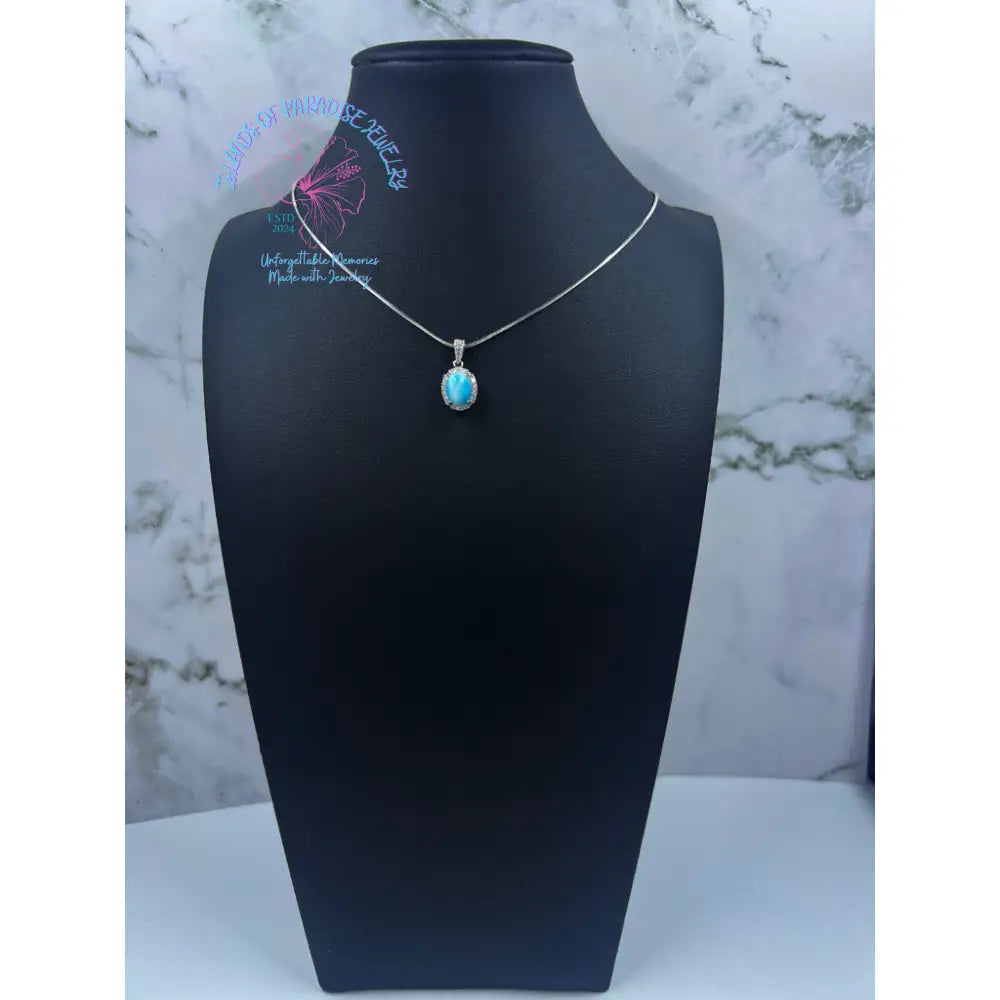 Larimar Pendant Mia