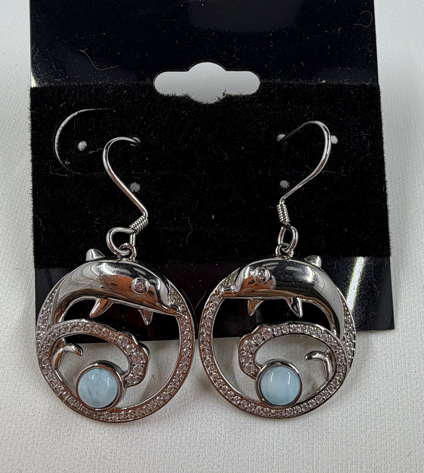 Dolphin 925 Sterling Silver Earrings