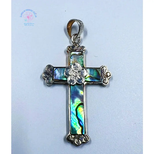 Abalone Shell Cross