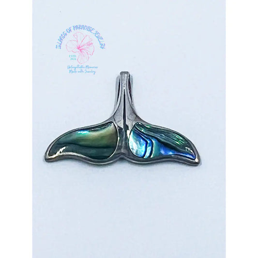 Sterling Silver Whale Tail Pendant